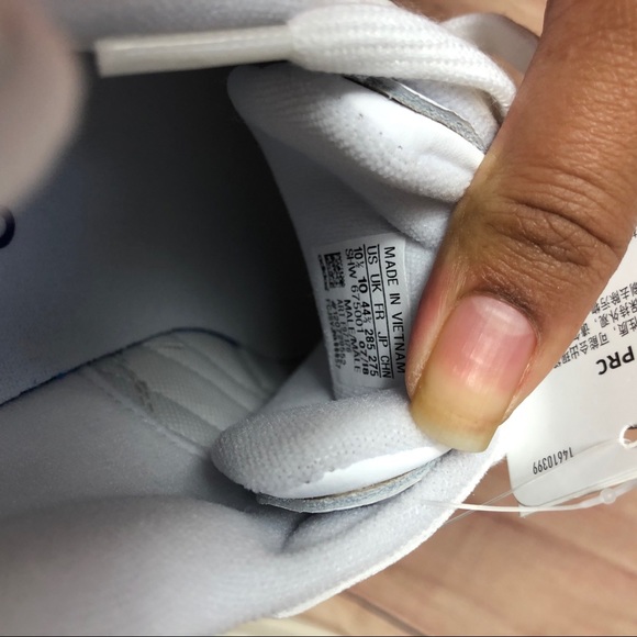 ADIDAS Yung 96 All White Sneakers Size 10.5 - Picture 5 of 6